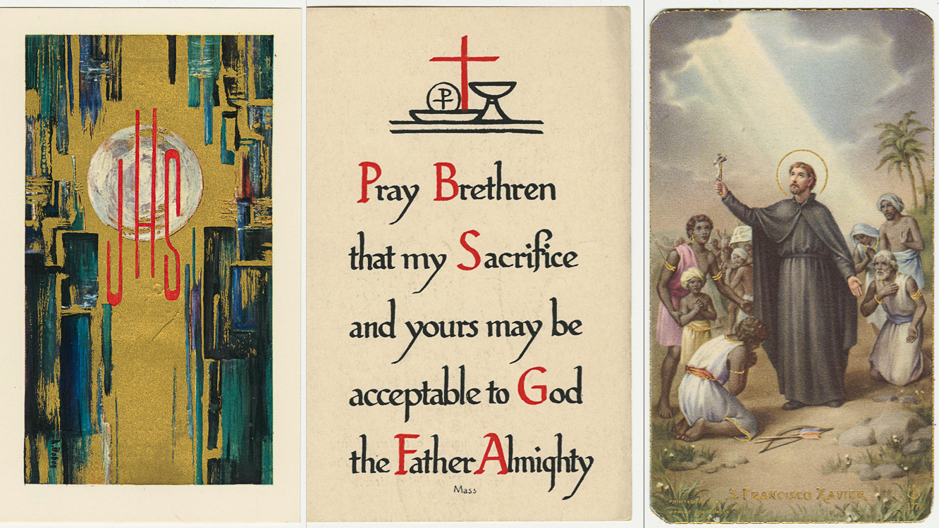 Jesuit Memorial Holy Cards