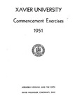 Xavier University Commencement Exercises, 1951