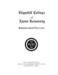Edgecliff College of Xavier University Commencement Exercises, 1981 by Xavier University, Cincinnati, OH