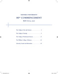 Xavier University 183rd Commencement, May 8 and 9, 2021 by Xavier University (Cincinnati, Ohio)