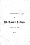 1872-73 Xavier University Course Catalog