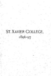 1896-97 Xavier University Course Catalog by Xavier University, Cincinnati, OH