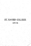 1897-98 Xavier University Course Catalog