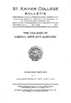 1925-1926 Xavier University College of Liberal Arts and Sciences Course Catalog