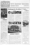 1974 Xavier University Summer Sessions Course Newspaper by Xavier University, Cincinnati, OH
