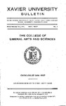 1936-1937 Xavier University College of Liberal Arts and Sciences Course Catalog
