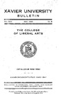 1939-1940 Xavier University College of Liberal Arts Course Catalog by Xavier University, Cincinnati, OH