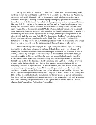 sample of informative essay about covid 19