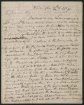 William Henry Harrison letter to Moses Dawson