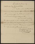 L. C. Allen Jr. letter to Moses Dawson