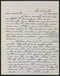 William Allen letter to Moses Dawson by William Allen