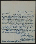 Robert Armstrong letter to Moses Dawson