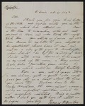 Thomas Hart Benton letter to Moses Dawson by Thomas Hart Benton