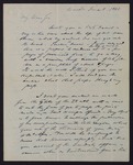 Francis Preston Blair letter to Moses Dawson