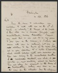 Churchill Caldom Cambreleng letter to Moses Dawson