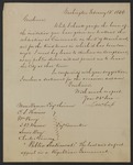 Lewis Cass letter to Moses Dawson