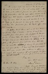 Moses Dawson letter to Henry Clay