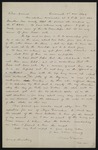 Moses Dawson letter to General Robert Armstrong by Moses Dawson