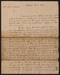 Charles Hammond letter to Moses Dawson