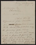 William S. Hatch letter to Moses Dawson