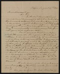 Thomas Holt letter to Moses Dawson