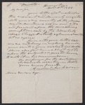 Andrew Jackson letter to Moses Dawson