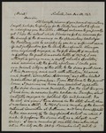 Samuel H. Laughlin letter to Moses Dawson by Samuel H. Laughlin