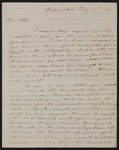 William Berkeley Lewis letter to Moses Dawson