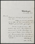 Levi Woodbury letter to Moses Dawson by Levi Woodbury