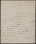 Edward Livingston letter to Moses Dawson