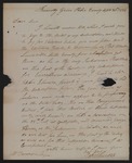 Robert Lucas letter to Moses Dawson