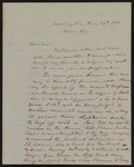 Robert T. Lytle letter to Moses Dawson