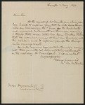 John McCalla letter to Moses Dawson by John Moore McCalla