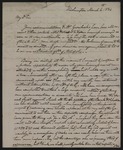 John P. Van Ness letter to Moses Dawson