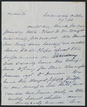 Martin Van Buren letter to Moses Dawson by Martin Van Buren