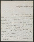 Martin Van Buren letter to Moses Dawson