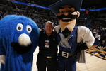 Bill Peters with D’Artagnan and the Blue Blob by Unknown Photographer
