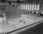 Commencement ceremony stage