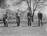 Golf team portrait