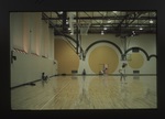 Students on Basketball Court by Xavier University (Cincinnati, Ohio)