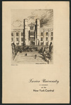 Xavier University at Cincinnati on the New York Central by New York Central Railroad